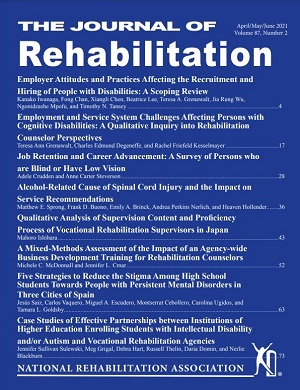Journal Of Rehabilitaiton