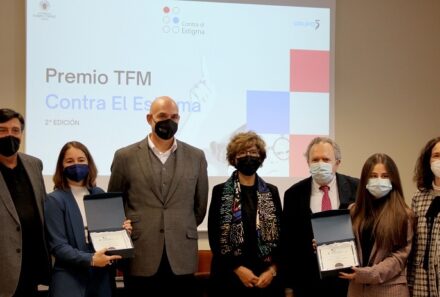 Acto de entrega del Premio TFM Contra el Estigma 2021