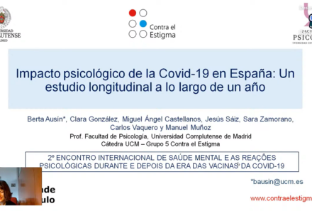 Conferencia magna sobre el impacto psicológico de la Covid-19